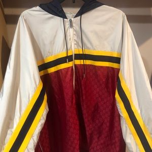 gucci nylon jack with “guccy”